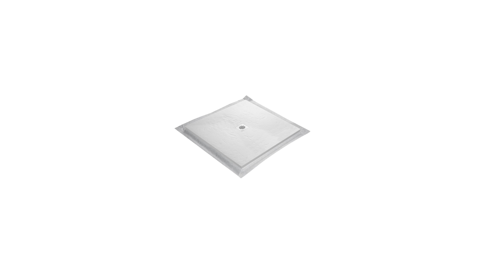 Receveur blanc 100x100